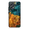 Architecture Map Glass Case for Redmi K50i 5G Online Sale