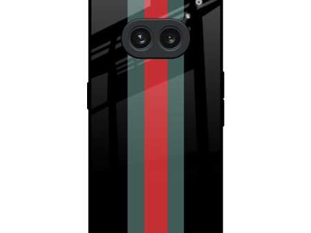 Vertical Stripes Glass Case for Nothing Phone 2a Plus Online now