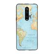 Travel Map Glass Case for Xiaomi Redmi K20 Discount