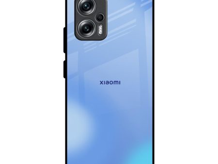 Vibrant Blue Texture Glass Case for Redmi K50i 5G Online