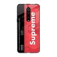 Supreme Ticket Glass Case for Xiaomi Redmi K20 Online now