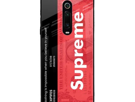 Supreme Ticket Glass Case for Xiaomi Redmi K20 Online now