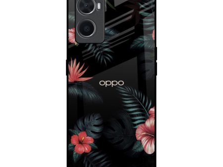 Tropical Art Flower Glass Case for Oppo A36 Discount