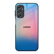 Blue & Pink Ombre Glass case for Samsung Galaxy M34 5G on Sale