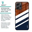 Bold Stripes Glass Case for Redmi 12 Supply