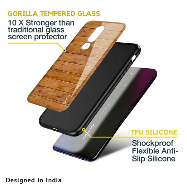 Timberwood Glass Case for Oppo A36 For Cheap