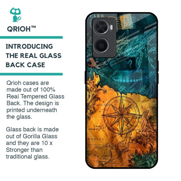 Architecture Map Glass Case for Oppo A96 Online