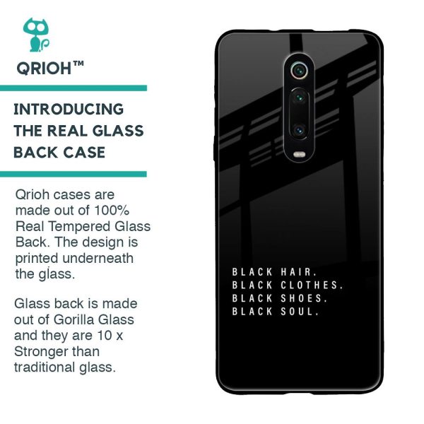 Black Soul Glass Case for Xiaomi Redmi K20 Supply