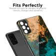 Watercolor Wave Glass Case for Oppo F19 Pro Cheap