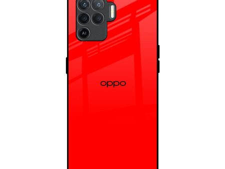 Blood Red Glass Case for Oppo F19 Pro For Discount