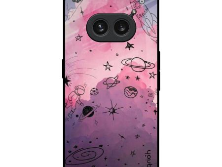 Space Doodles Glass Case for Nothing Phone 2a Plus For Discount