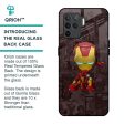 Angry Baby Super Hero Glass Case for Oppo F19 Pro on Sale