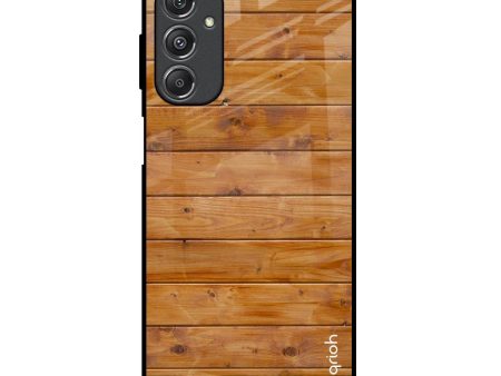 Timberwood Glass Case for Samsung Galaxy M34 5G Online Sale