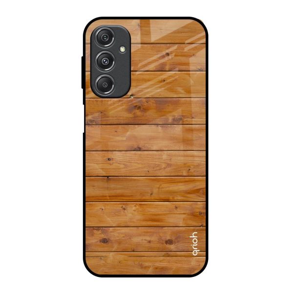 Timberwood Glass Case for Samsung Galaxy M34 5G Online Sale