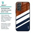 Bold Stripes Glass Case for Samsung Galaxy F34 5G For Cheap