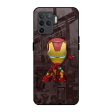 Angry Baby Super Hero Glass Case for Oppo F19 Pro on Sale