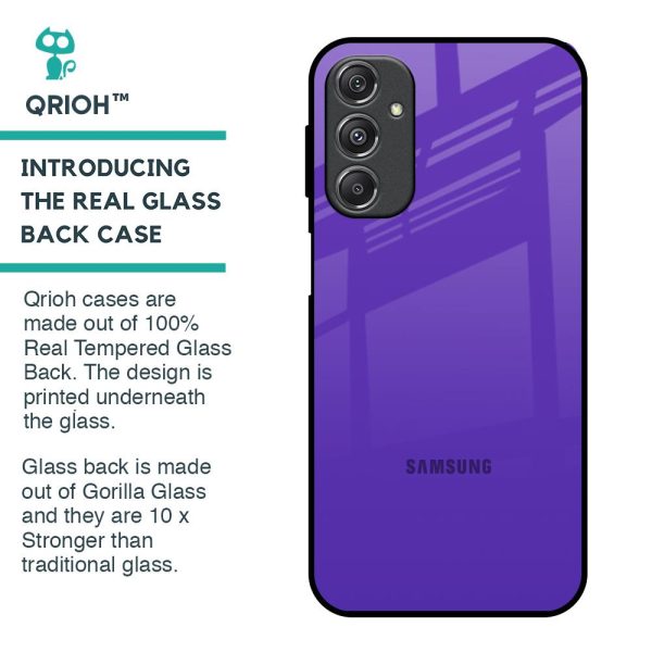 Amethyst Purple Glass Case for Samsung Galaxy M34 5G Discount