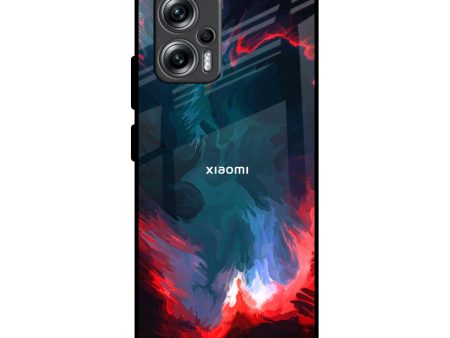 Brush Art Glass Case For Redmi K50i 5G Online Hot Sale