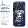 Struggling Panda Glass Case for Samsung Galaxy F34 5G Cheap