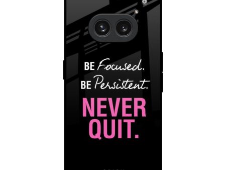 Be Focused Glass Case for Nothing Phone 2a Plus For Discount