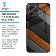 Tri Color Wood Glass Case for Redmi 12 Online