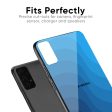 Blue Wave Abstract Glass Case for Xiaomi Redmi K20 For Discount