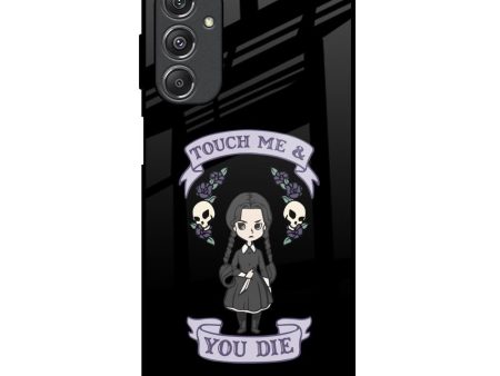 Touch Me & You Die Glass Case for Samsung Galaxy M34 5G Online now