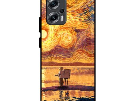 Sunset Vincent Glass Case for Redmi K50i 5G Online Sale