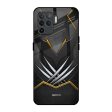 Black Warrior Glass Case for Oppo F19 Pro Cheap