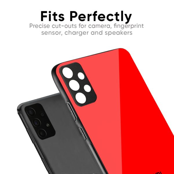 Blood Red Glass Case for Redmi 12 on Sale