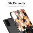 Bronze Abstract Glass Case for Oppo Reno8T 5G Discount