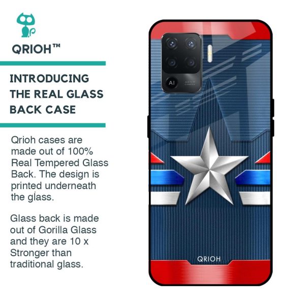 Brave Hero Glass Case for Oppo F19 Pro Fashion