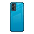 Blue Aqua Glass Case for Oppo A96 Cheap