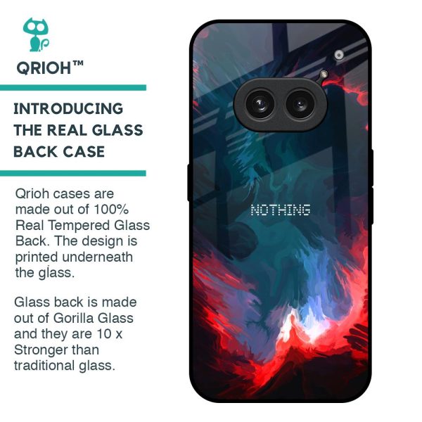 Brush Art Glass Case For Nothing Phone 2a Plus For Cheap