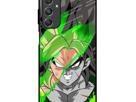 Anime Green Splash Glass Case for Samsung Galaxy M34 5G Online