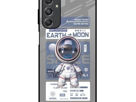 Space Flight Pass Glass Case for Samsung Galaxy M34 5G on Sale