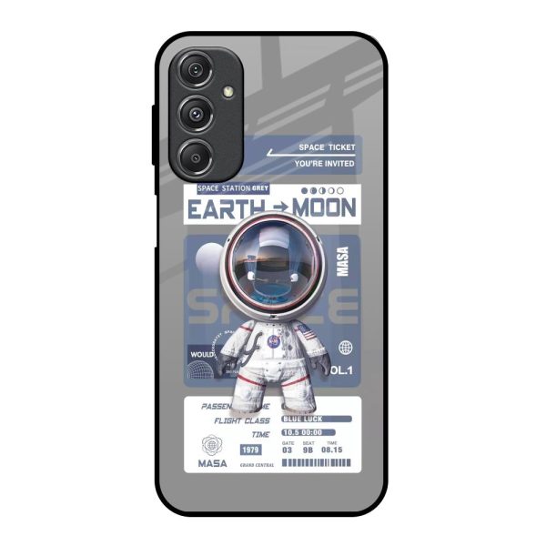 Space Flight Pass Glass Case for Samsung Galaxy M34 5G on Sale