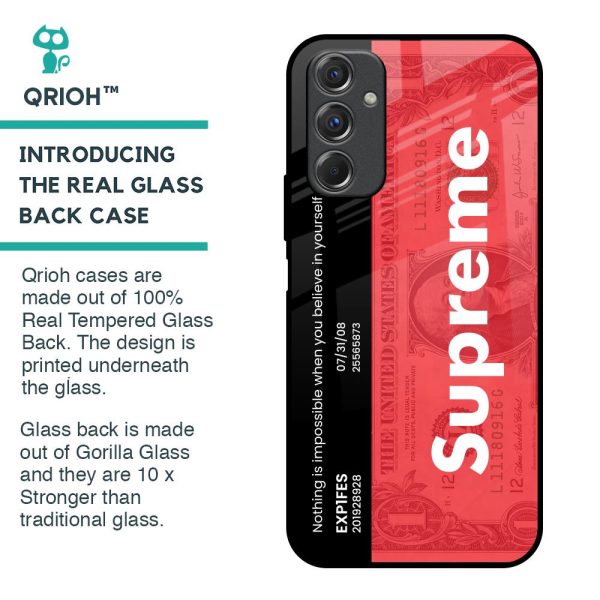 Supreme Ticket Glass Case for Samsung Galaxy F34 5G Online now