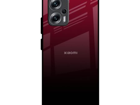 Wine Red Glass Case For Redmi K50i 5G Sale