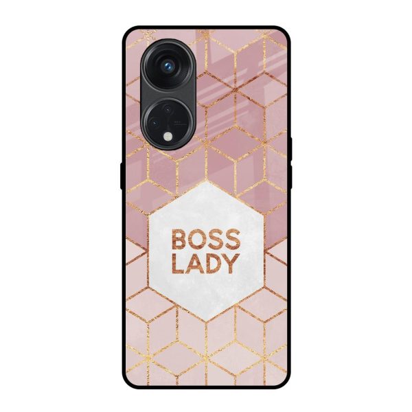 Boss Lady Glass Case for Oppo Reno8T 5G Sale