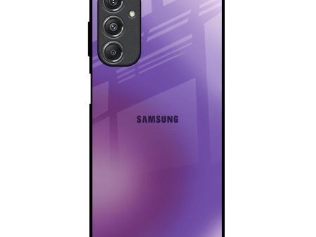 Ultraviolet Gradient Glass Case for Samsung Galaxy M34 5G For Sale