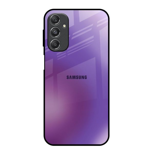 Ultraviolet Gradient Glass Case for Samsung Galaxy M34 5G For Sale