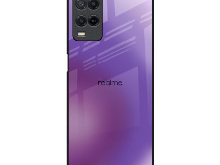 Ultraviolet Gradient Glass Case for Realme 8 For Cheap