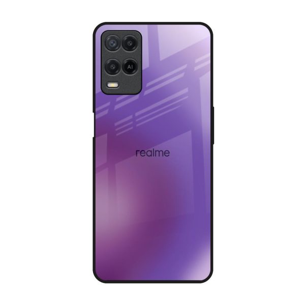 Ultraviolet Gradient Glass Case for Realme 8 For Cheap