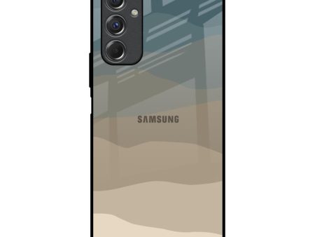 Abstract Mountain Pattern Glass Case for Samsung Galaxy F34 5G Online