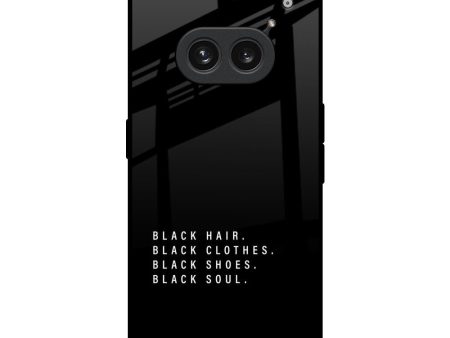 Black Soul Glass Case for Nothing Phone 2a Plus Online