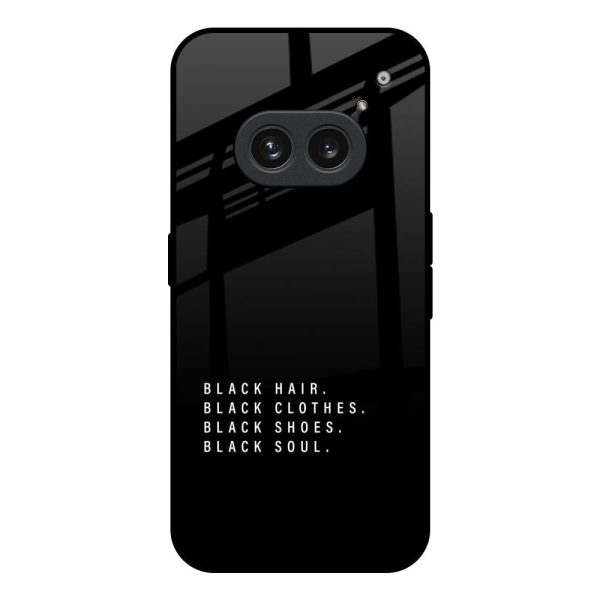 Black Soul Glass Case for Nothing Phone 2a Plus Online