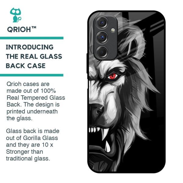 Wild Lion Glass Case for Samsung Galaxy F34 5G Online