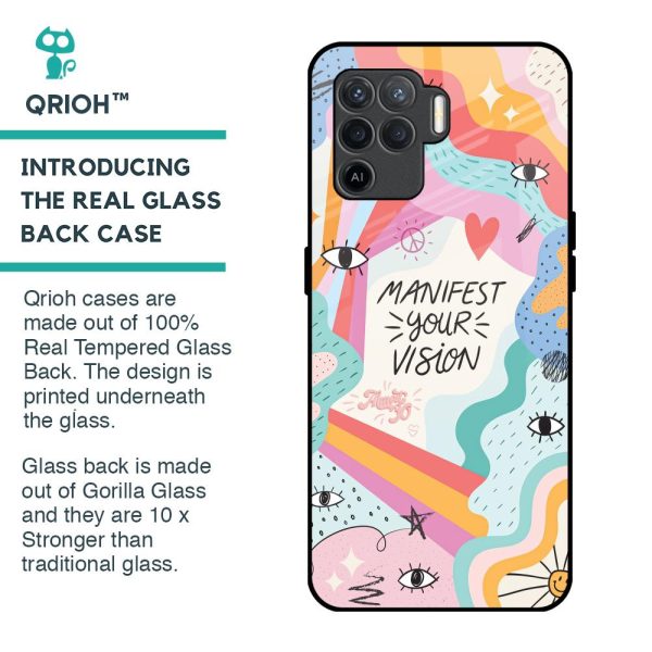 Vision Manifest Glass Case for Oppo F19 Pro Supply