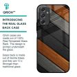 Tri Color Wood Glass Case for Samsung Galaxy F34 5G Sale